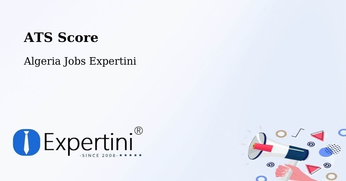 Resume ATS Score & Job Description Match Tool – Annaba - Algeria Jobs Expertini